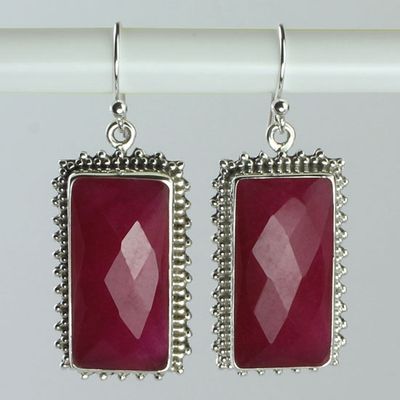 Ruby Regal Earrings