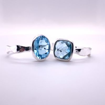 Blue Topaz Flirty Ring