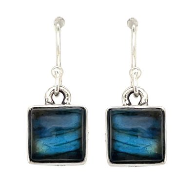 Labradorite Warrior Earrings