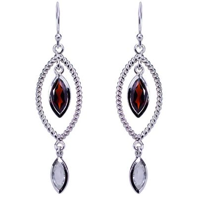 Ice Crystal Earrings