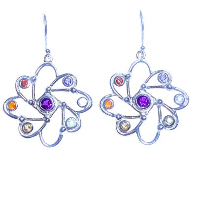Chakra Atomic Earrings