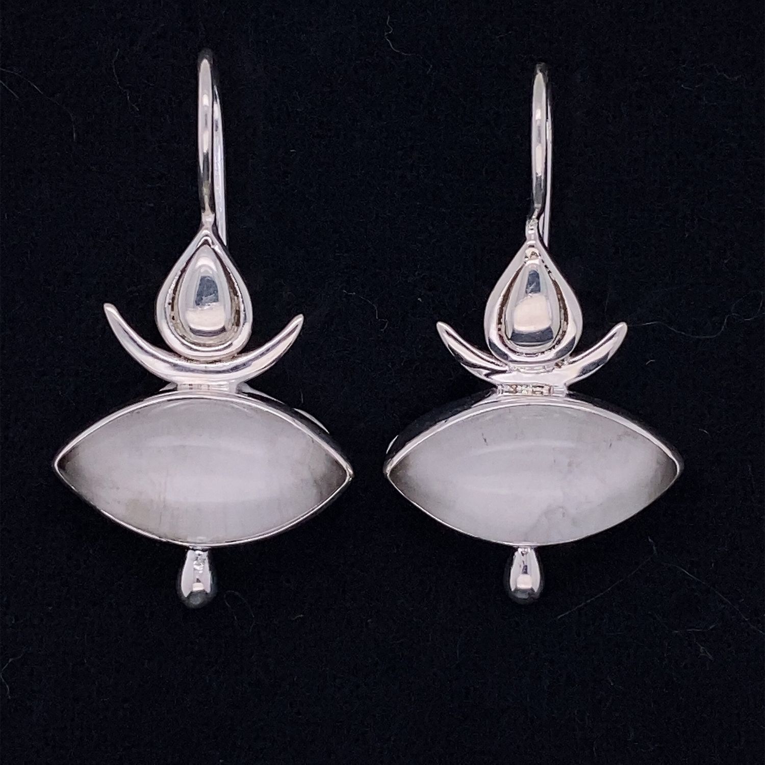 Crystal Eye of the Goddess Earrings