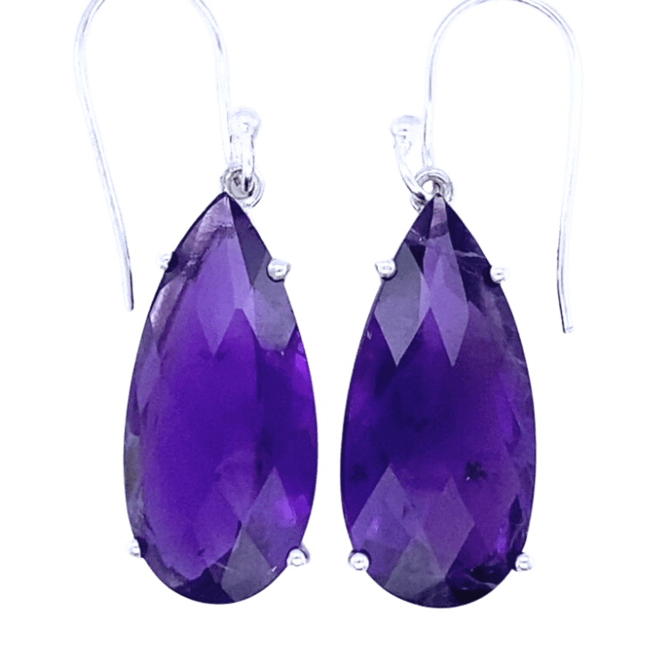 Amethyst Excel Earrings