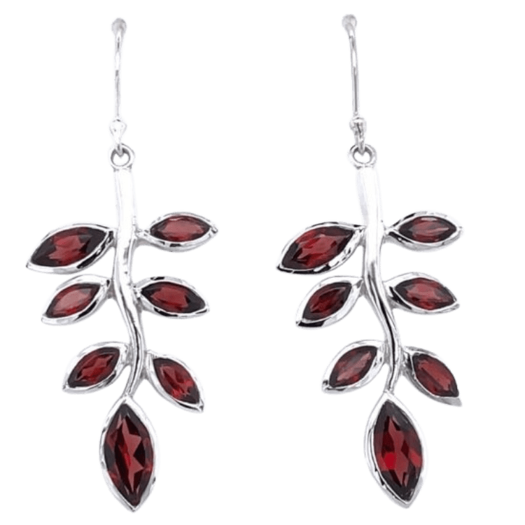 Garnet Glorious Growth Earrings