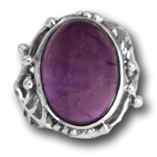 Amethyst Forest Ring, Ring Size: Size 6