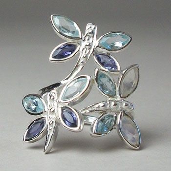 Flight of the Dragonflies Ring, Ring Size: Size 6
