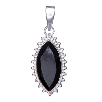 Black Onyx Protection Pendant