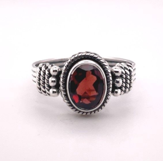 Garnet Truth Ring
