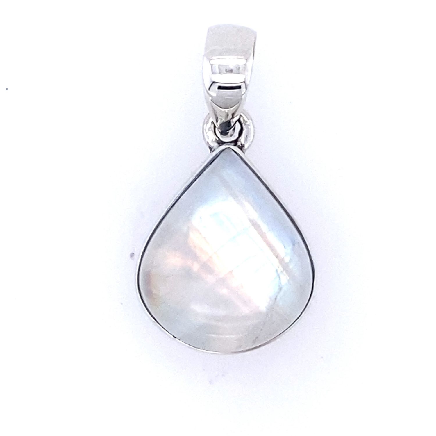 Moonstone Marvel Pendant, Shape: Raindrop