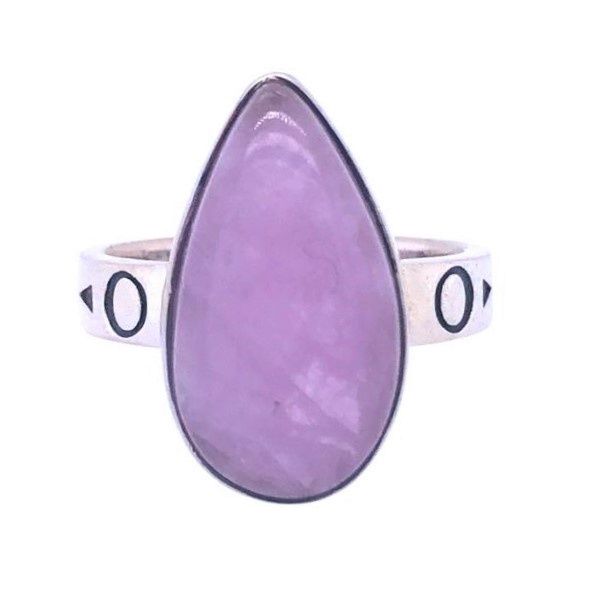 Kunzite Tears of Love Ring, Ring Size: Size 5