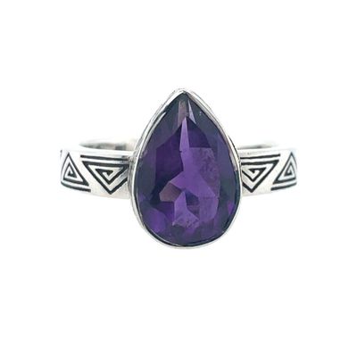 Amethyst Insights Ring