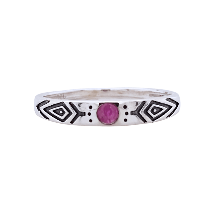 Ruby Maya Confidence Ring