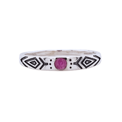 Ruby Maya Confidence Ring