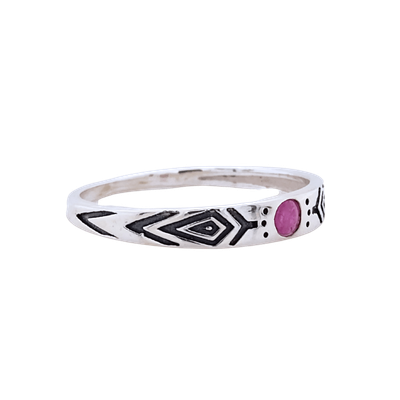 Ruby Maya Confidence Ring