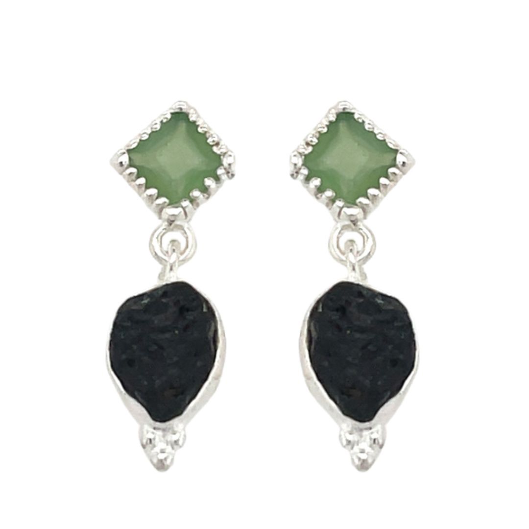 Black Tourmaline Select Stud Earrings