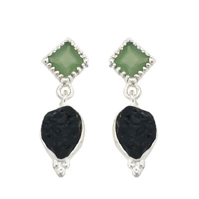 Black Tourmaline Select Stud Earrings