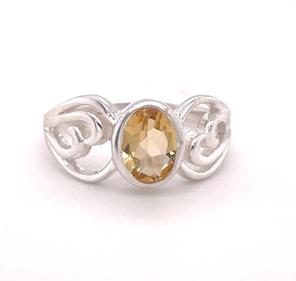 Citrine Sonata Fire Ring
