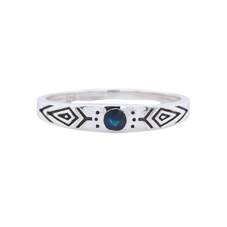 Sapphire Maya Insight Ring