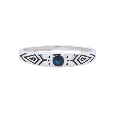 Sapphire Maya Insight Ring