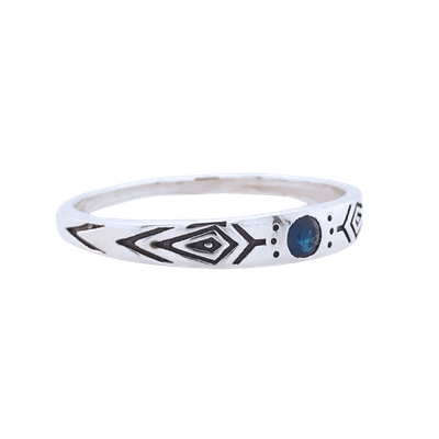 Sapphire Maya Insight Ring