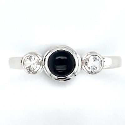 Black White Ring