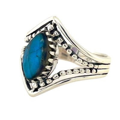 Labradorite Shining Knightess Ring
