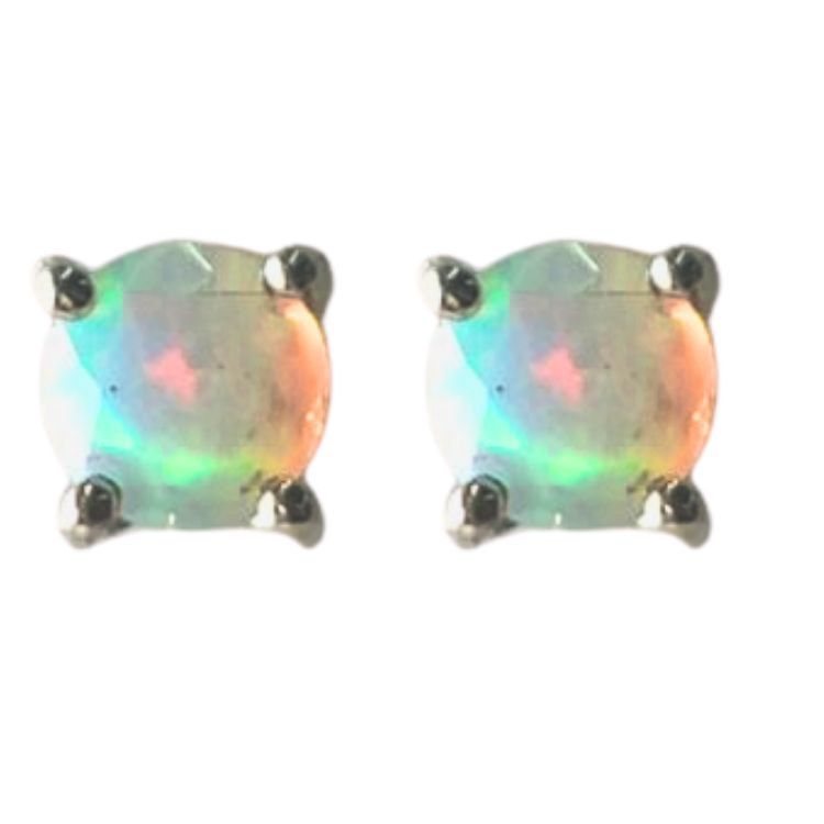 Opal Ethiopian Sweet Stud Earrings