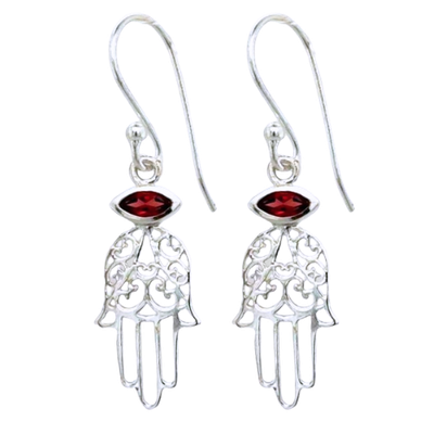 Healing Hand Hamsa Earrings