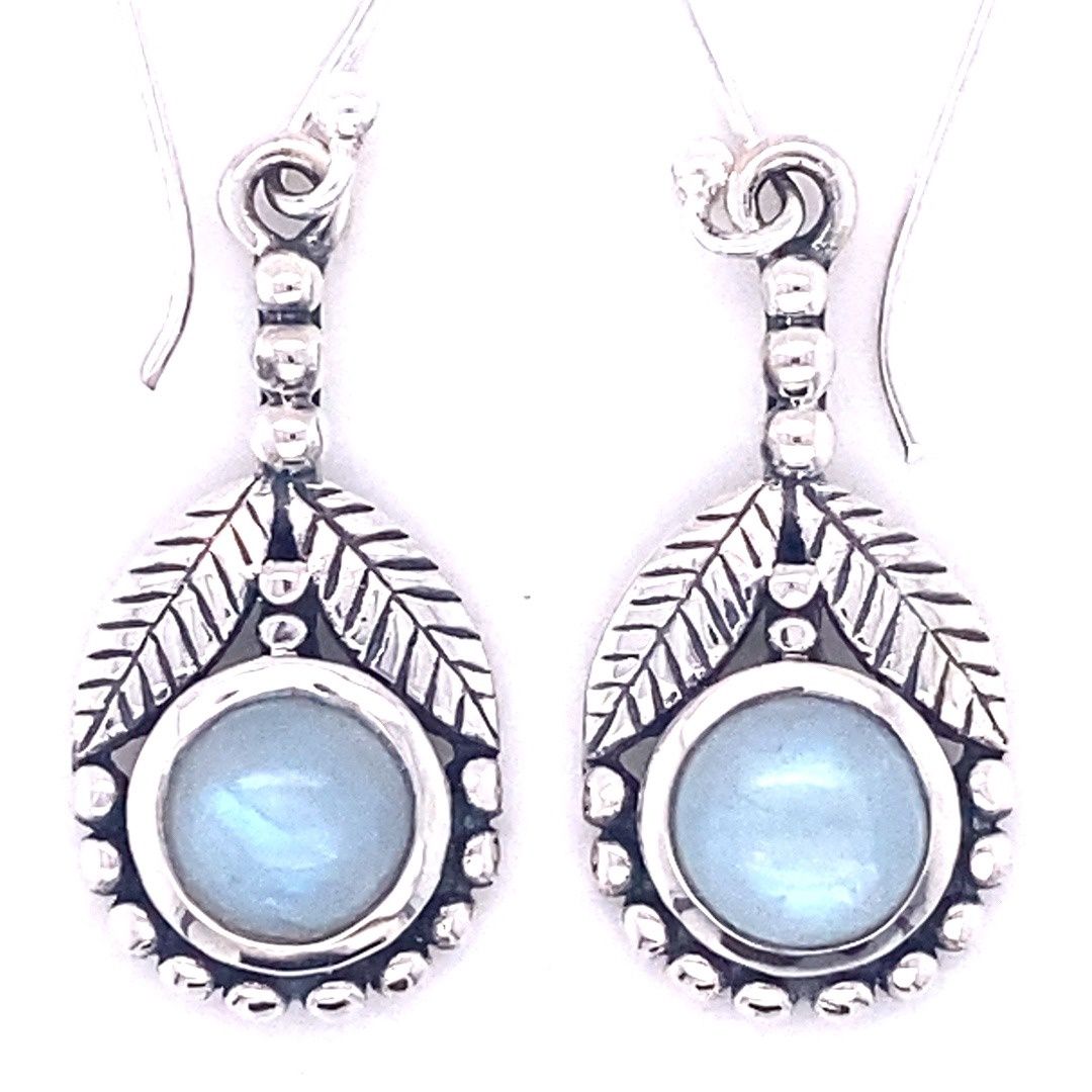 Daisy Dazzle Earrings, Stone: Moonstone