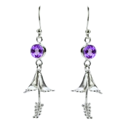 Hibiscus Flowering Earrings