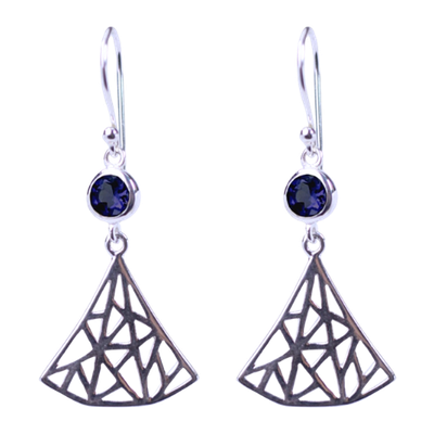 Labyrinth Fan Earrings
