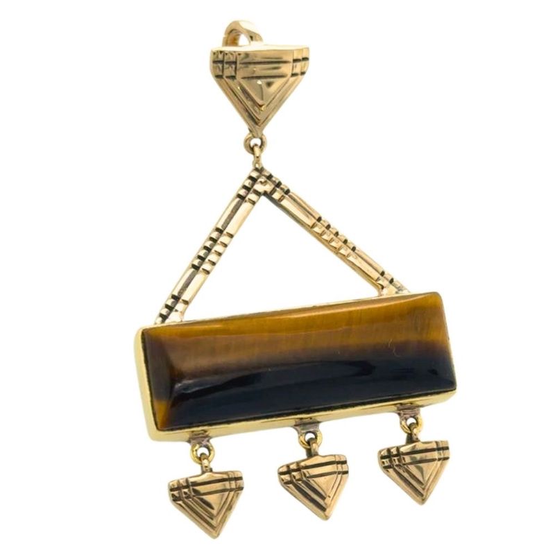 Harmonic Soul Brass Pendant