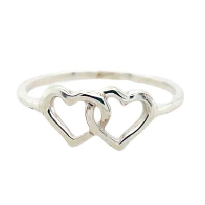 Silver Sweet Hearts Ring