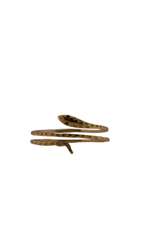 Golden Snake Ring