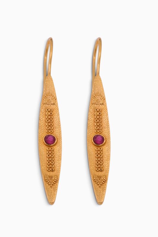 Free Spirit Golden Earrings