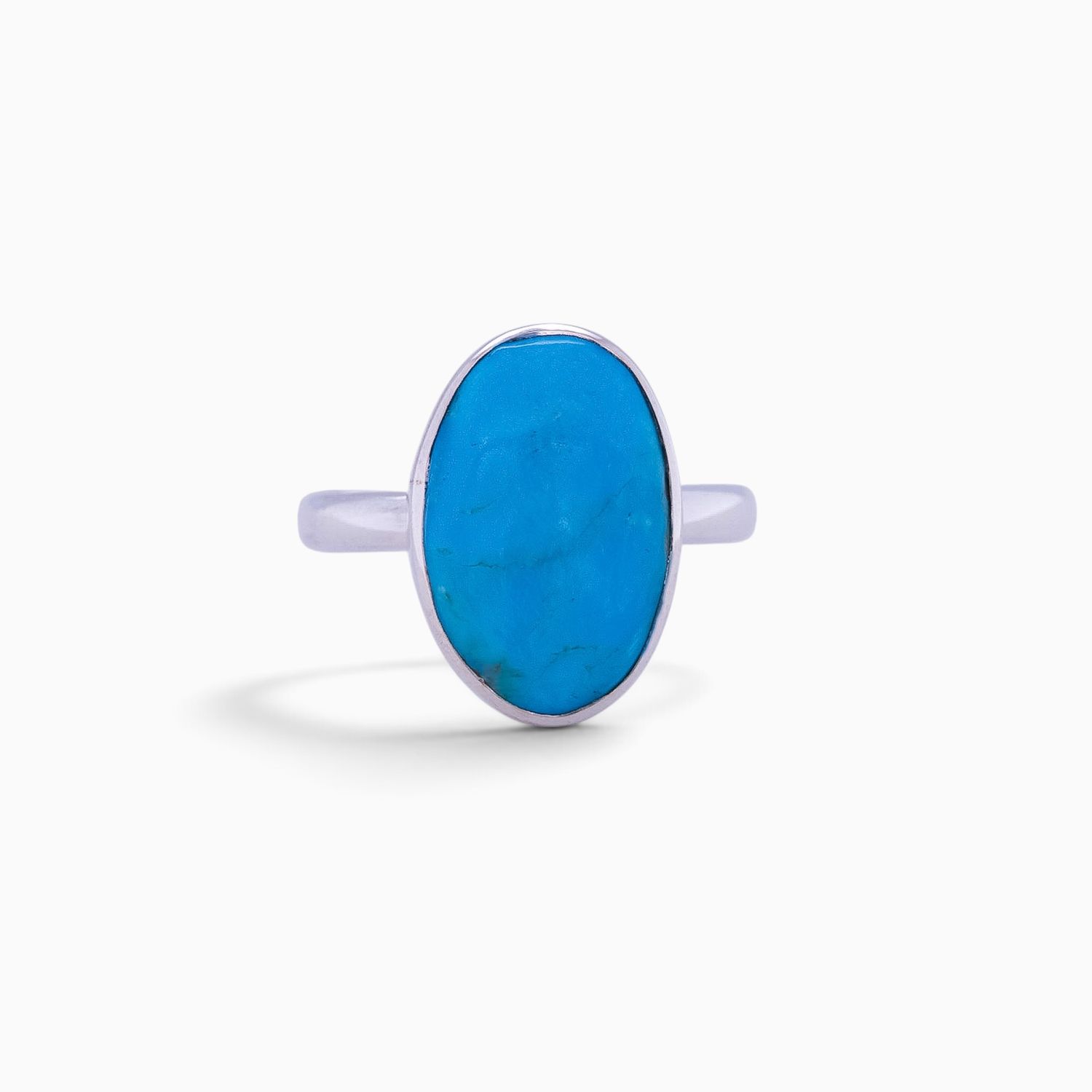 USA Turquoise Blue Rain Ring