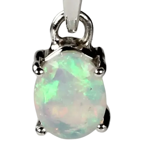 Opal Ethiopian Precious Stone Pendant