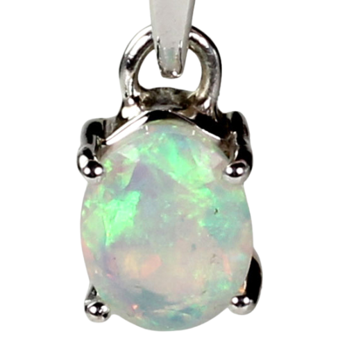 Opal Ethiopian Precious Stone Pendant