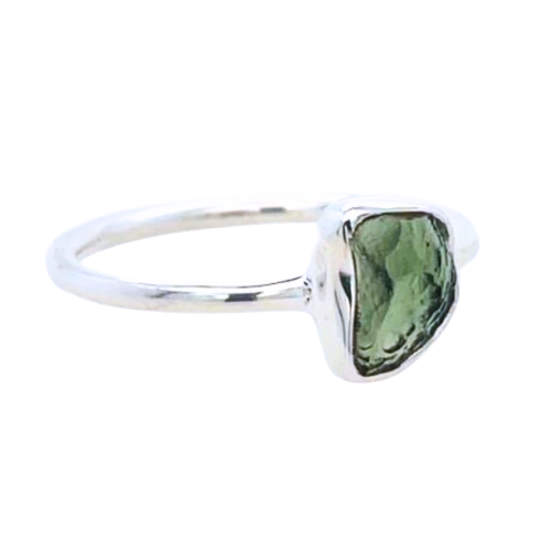 Moldavite Mystic Energy Ring