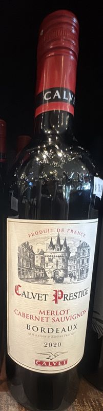 calvet prestige merlot cabernet