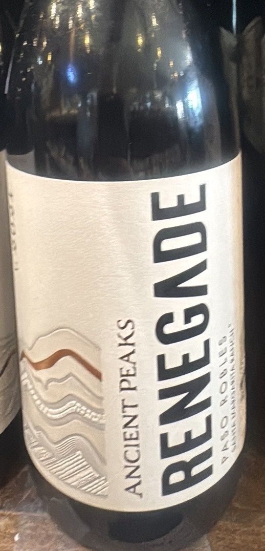 Ancient Peaks Renegade red blend