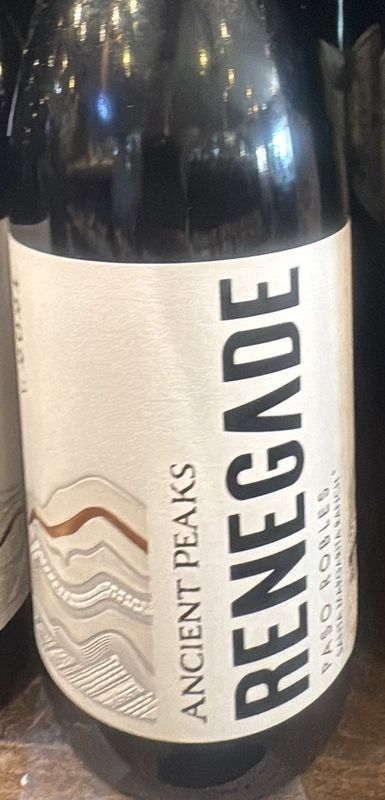 Ancient Peaks Renegade red blend