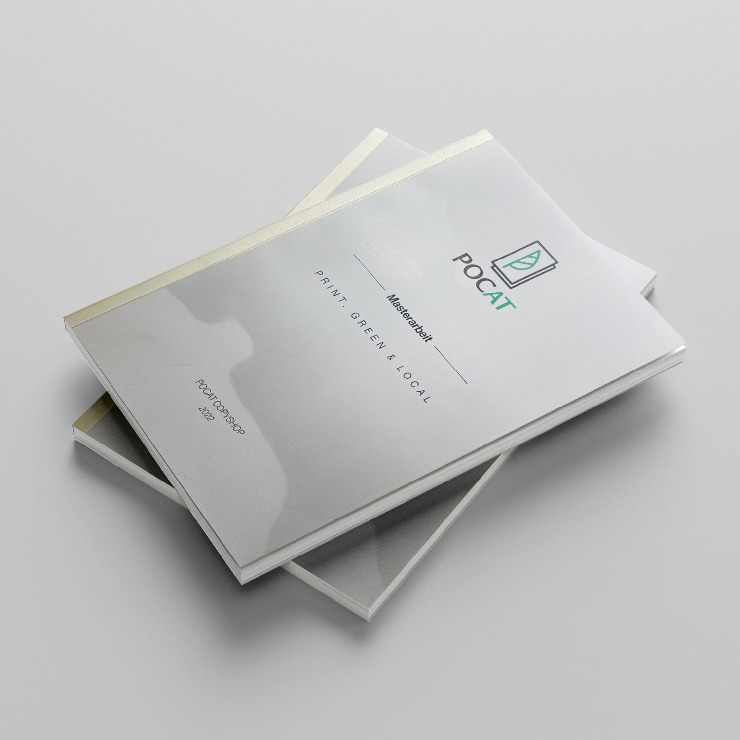 Softcover mit transparenter Folie Vorne und Karton hinten