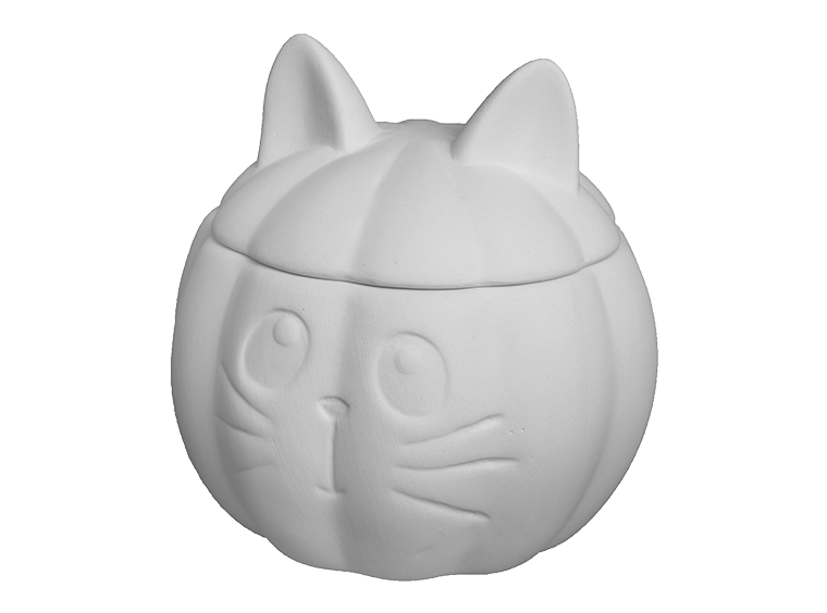 Pumpkin Cat Box (Cat-O-Lantern) - 4D x 4H