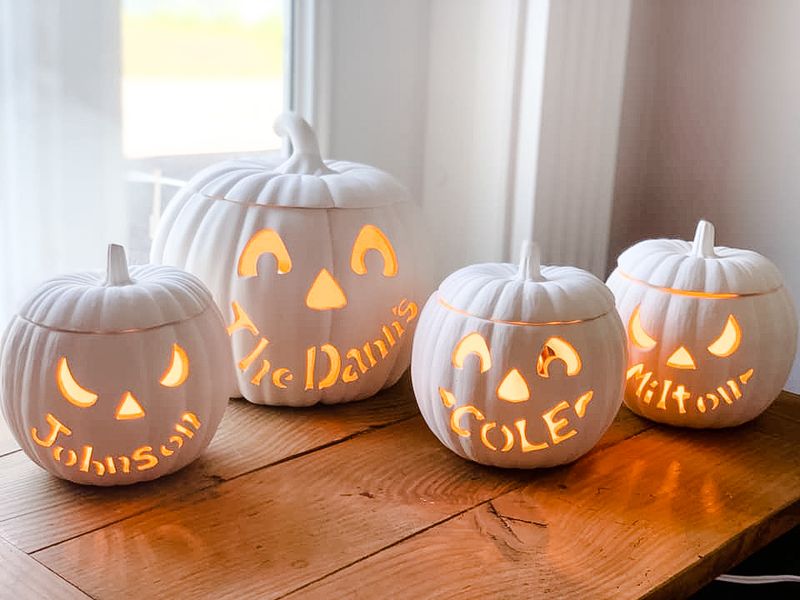 Personalized Pumpkin Lamp *PRE-ORDER*