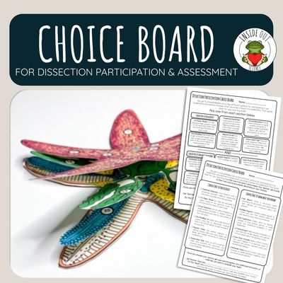 Dissection Lab | Dissection Alternatives Student Choice Board