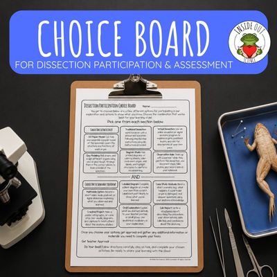 Dissection Lab | Dissection Alternatives Student Choice Board Dissection Lab | Dissection Alternatives Student Choice Board