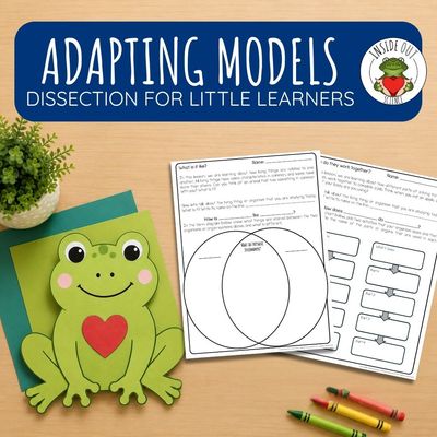 Dissection Lab | Elementary Dissection Exploration Graphic Organizers