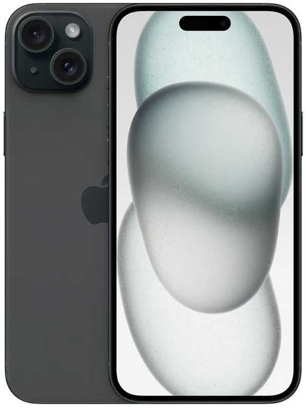 iPhone 15 Plus Unlocked, Black, 128 GB, United States Pre-owned