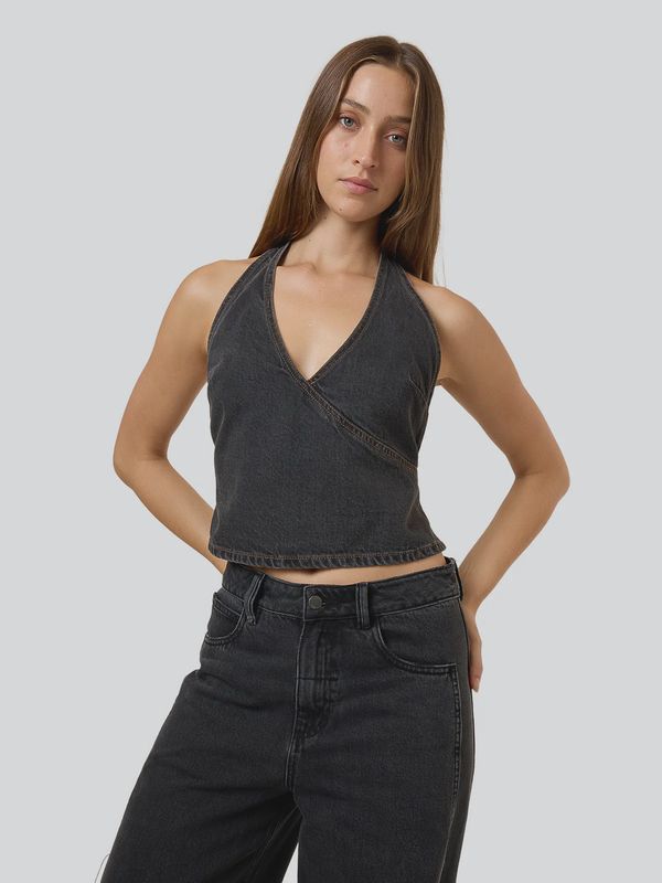 Night Shift Denim Top